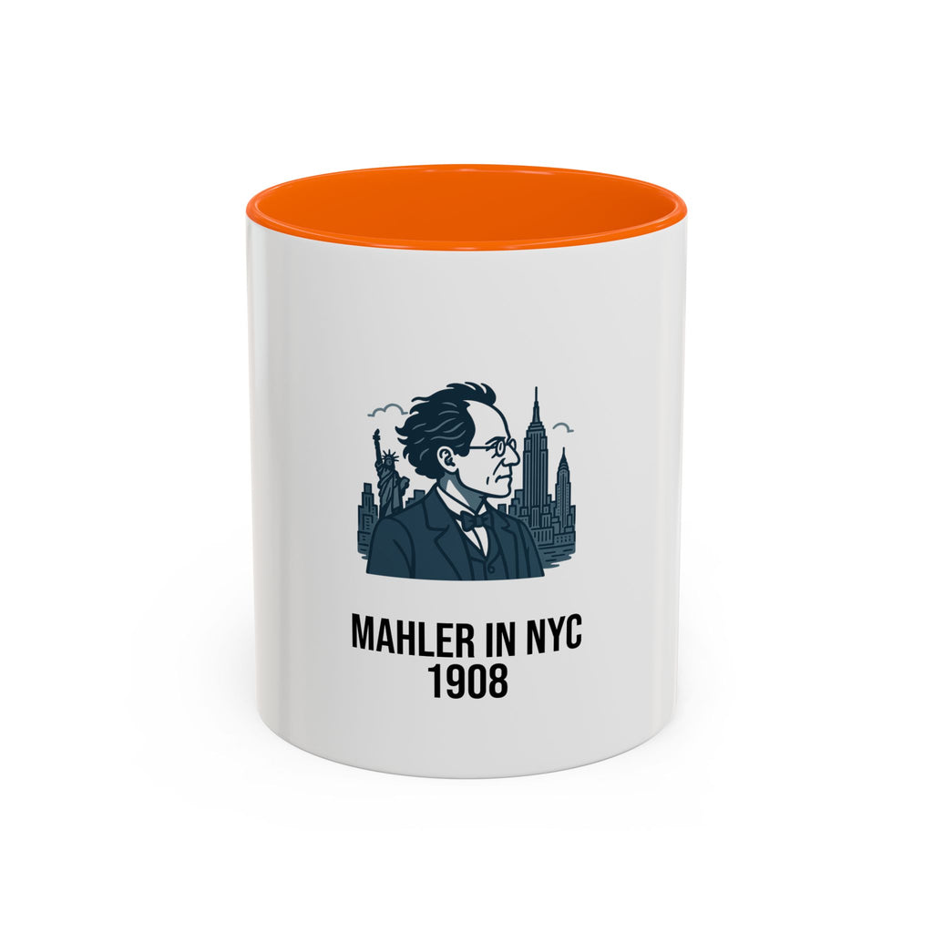 Mahler in NYC 1908 Mug