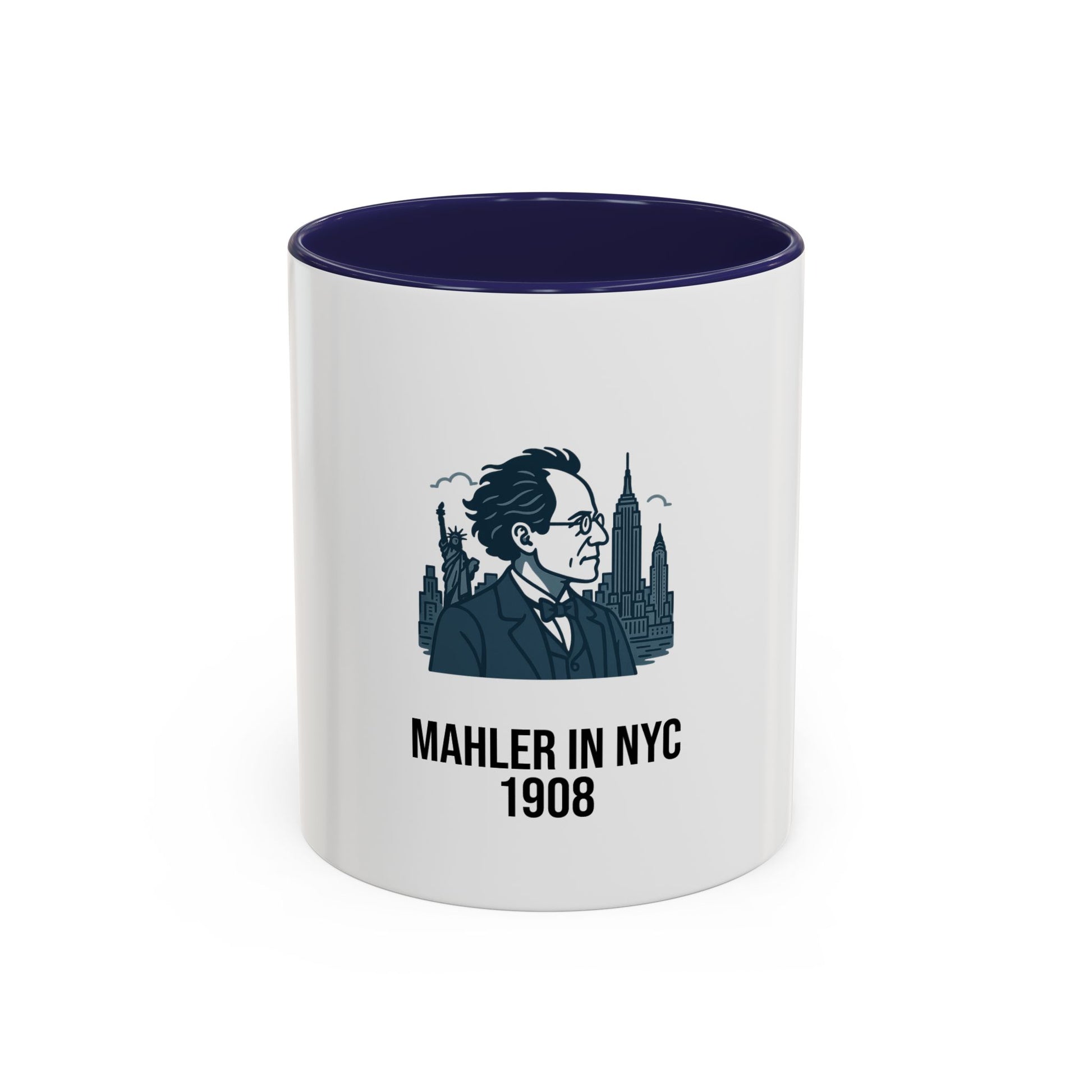 Mahler in NYC 1908 Mug