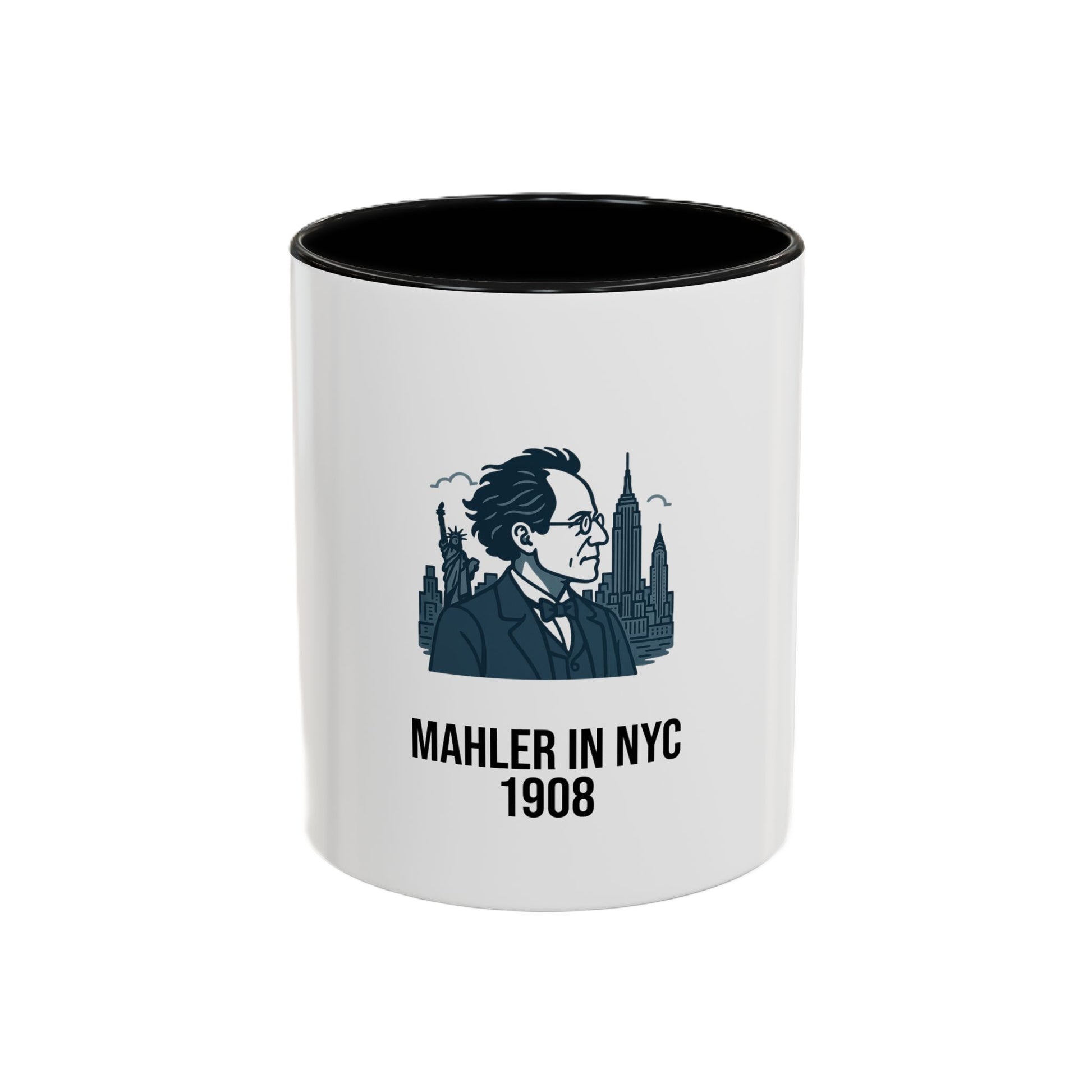 Mahler in NYC 1908 Mug