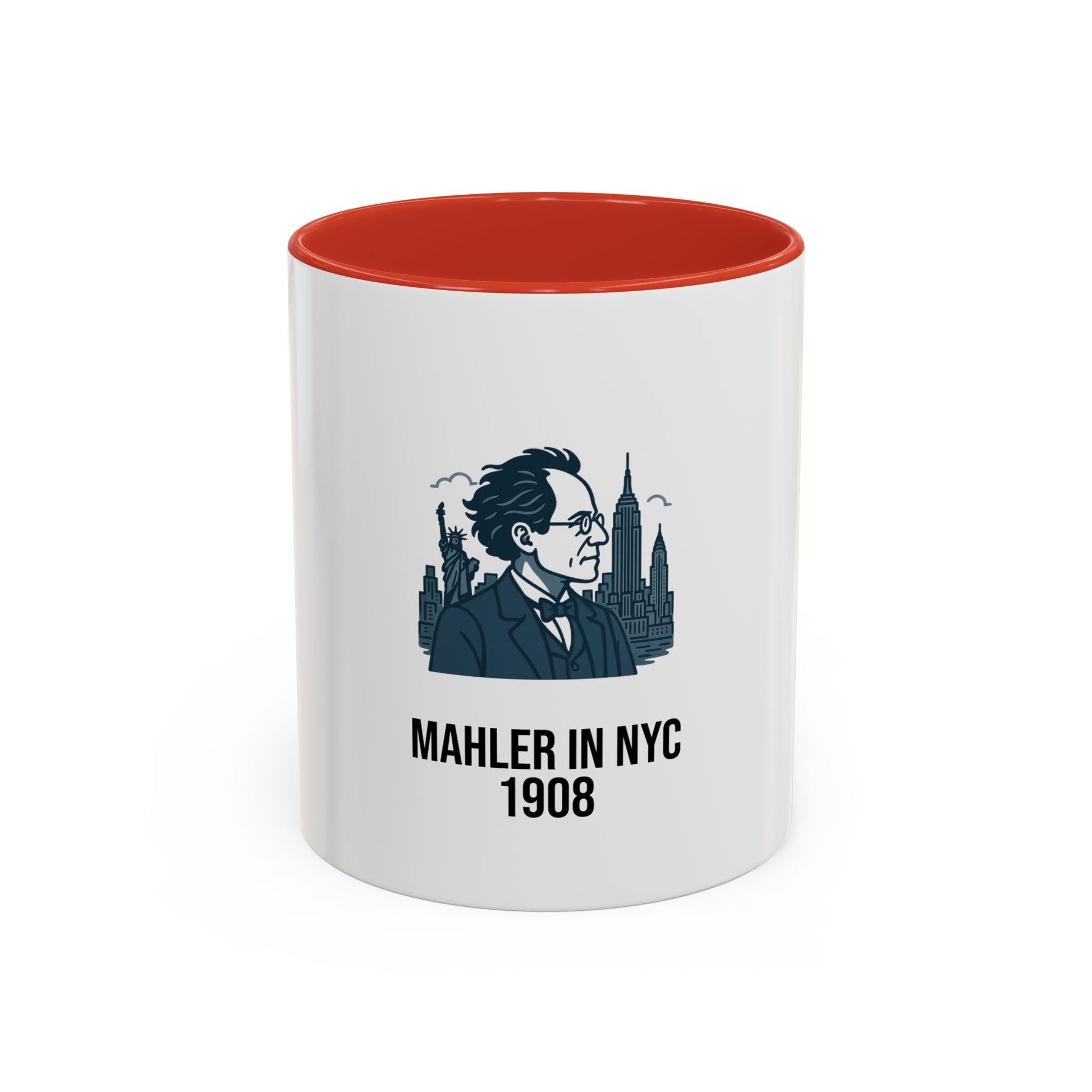 Mahler in NYC 1908 Mug