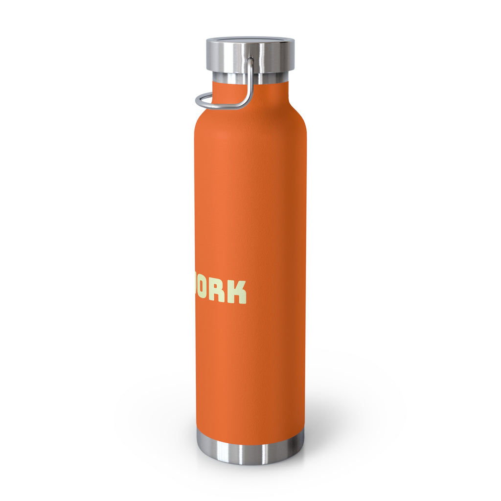 GYM-WORK Copper Vacuum Insulated Bottle, 22oz
