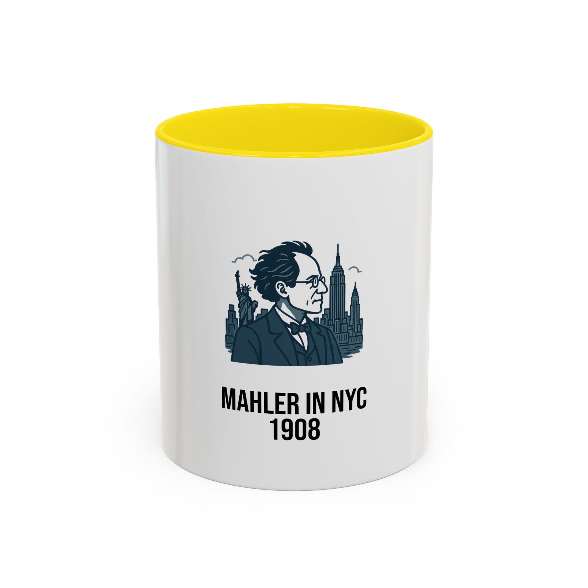 Mahler in NYC 1908 Mug