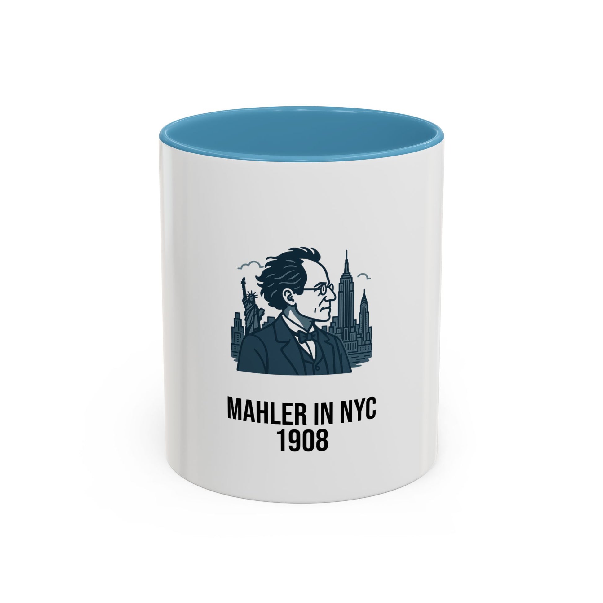 Mahler in NYC 1908 Mug