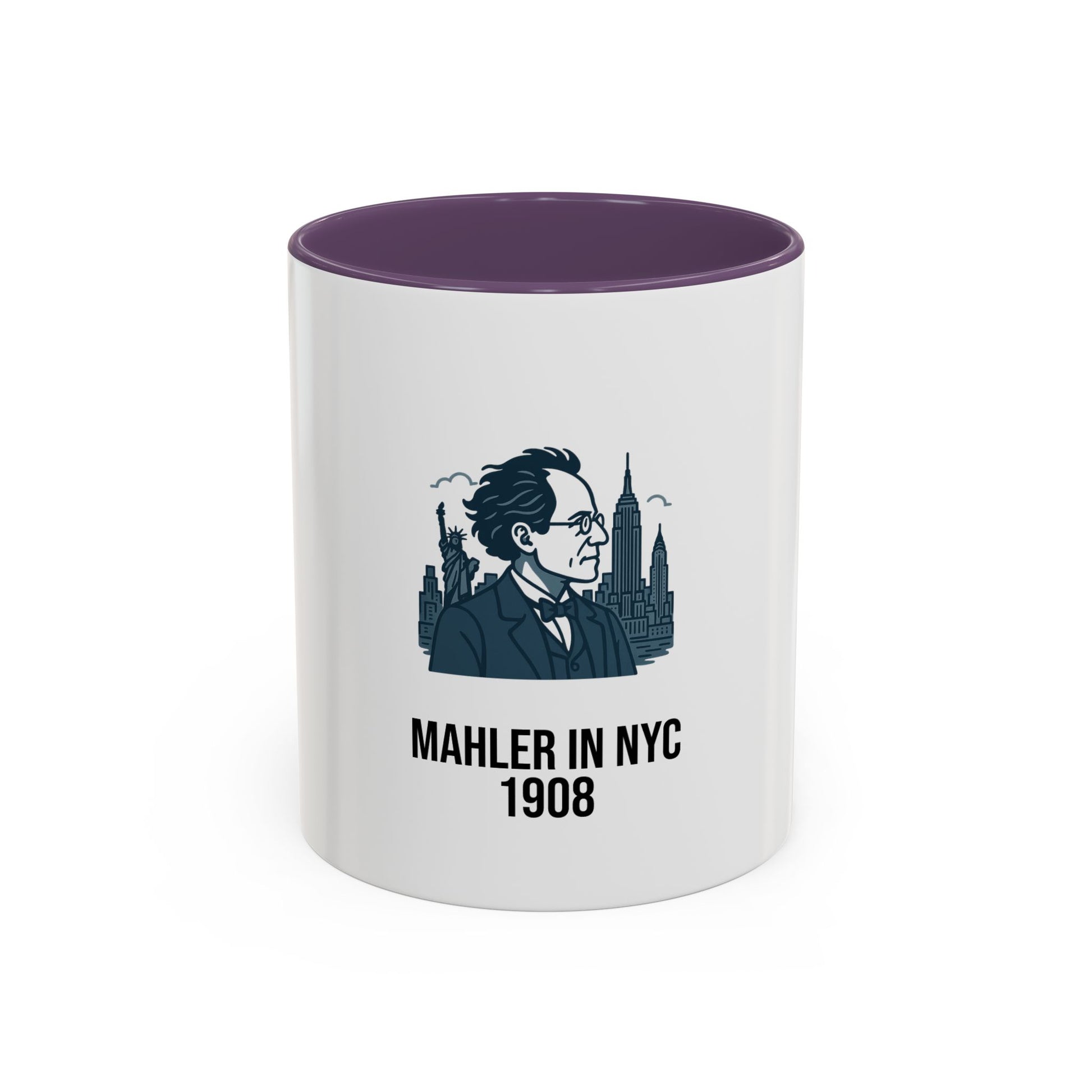 Mahler in NYC 1908 Mug